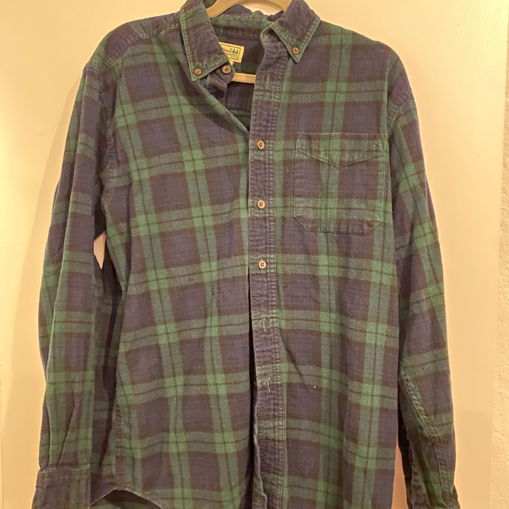 Plaid men’s flannel